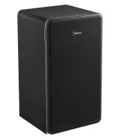 Midea Refrigerator | MDRD142SLE30 | Energy efficiency class Class E | Free standing | Height 83.5 cm | Larder | Fridge net capacity 93 L | 41 dB | Black – pilt 2