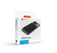 Fixed | MagSafe Holder With Suction Cups | MagMate | Apple | iPhone 12 and newer, or any phone with a MagSafe case | Liquid Silicone | Black – pilt 3