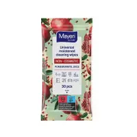 Puhastuslapid MAYERI Pomergranate Juice niisutatud universaalsed 30tk/pk