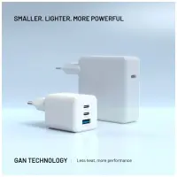Fixed Mini 2x USB-C and USB GaN Charger 65W – pilt 2
