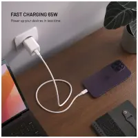 Fixed Mini 2x USB-C and USB GaN Charger 65W – pilt 3