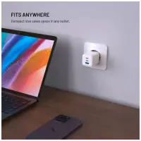 Fixed Mini 2x USB-C and USB GaN Charger 65W – pilt 7