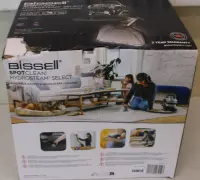 SALE OUT. Bissell SpotClean HydroSteam Select | Bissell Portable Carpet and Upholstery Cleaner | SpotClean HydroSteam Select | Corded operating | Washing function | 1000 W | Black | 24 month(s) | DAMAGED PACKAGING – pilt 2