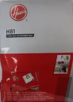 SALE OUT. | Hoover Pure Epa microfiber Vacuum cleaner bags | H81, | White | DAMAGED PACKAGING – pilt 2