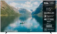 TV Set TCL 115 " 4K Ultra HD 3840 x 2160 pixels Flat 16:9 QD-Mini LED 115C7K