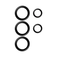 PanzerGlass Hoops Camera Lens Protector Black Samsung New Galaxy S26 Ultra | PanzerGlass