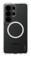 PanzerGlass CARE™ by ® Samba Case Transparent w. White Qi Samsung Galaxy S26 Ultra mobiiltelefoni ümbris 17,5 cm (6.9") Kate Läbipaistev