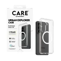 PanzerGlass CARE™ by ® Urban Explorer Case Transparent w. White Qi Samsung Galaxy S26 mobiiltelefoni ümbris Kate Läbipaistev – pilt 2