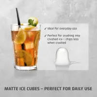 Caso Ice Cube Maker | Clear Ice Advanced | Power 130 W | Capacity 1.5 L | Matt Black – pilt 7