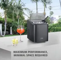 Caso Ice Cube Maker | Clear Ice Advanced | Power 130 W | Capacity 1.5 L | Matt Black – pilt 8