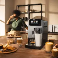 Cecotec Coffee machine | Cremmaet Latte Touch | Pump pressure 19 bar | Built-in milk frother | Super-automatic | Black | 1500 W – pilt 4