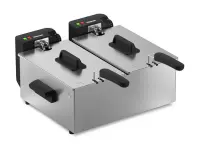 Tristar Double deep fryer | FR-9342 | Power 3600 W | Capacity 6 L | Silver – pilt 2