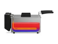 Tristar Double deep fryer | FR-9342 | Power 3600 W | Capacity 6 L | Silver – pilt 5