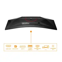 AOC | CU34G4CA | 34 " | Fast VA | WQHD | 21:9 | 180 Hz | 1 ms | 3440 x 1440 pixels | 450 cd/m² | HDMI ports quantity 2 | Black – pilt 19