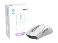 MSI Gaming Mouse | FORGE GM340 WIRELESS | Wireless | 2.4 GHz, Bluetooth, USB | White
