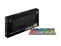 MSI FORGE GK600 TKL WIRELESS MARS | Gaming Keyboard | Wireless | US | Bluetooth | Wireless connection | Mechanical Linear – pilt 2