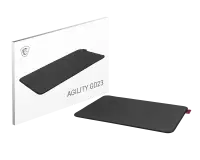MSI Agility GD23 | Mouse pad | 220 x 320 x 3 mm | Black