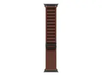 APPLE 49mm Burgundy Alpine Loop - Large - Black Titanium Finish | Apple