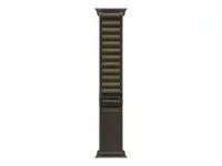 APPLE 49mm Dark Olive Alpine Loop - Small - Black Titanium Finish | Apple