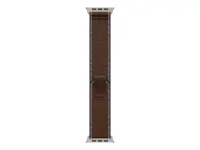 Apple 49mm Dark Umber Trail Loop | S/M (130-180 mm) | 90% recycled polyester, 100% recycled spandex, 90% recycled titanium, 60% recycled nylon | Brown