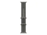 APPLE 49mm Translucent Black Ocean Band - Natural Titanium Finish | Apple