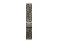 APPLE 49mm Natural Titanium Milanese Loop - Small | Apple