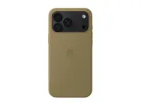 APPLE iPhone 18 Pro Max Silicone Case with MagSafe - Olive | Apple