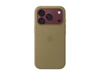 APPLE iPhone 18 Pro Silicone Case with MagSafe - Olive | Apple