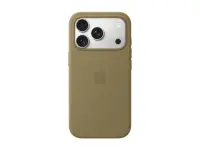 APPLE iPhone 18 Pro Silicone Case with MagSafe - Olive | Apple