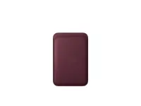 APPLE iPhone FineWoven Wallet with MagSafe - Burgundy | Apple