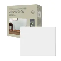 Mill Color Panel Heater | COLOR250 | Panel Heater | 250 W | Suitable for rooms up to 2-5 m² | Matte White | IPX4