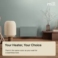 Mill Color Panel Heater | COLOR700DN | Panel Heater | 700 W | Suitable for rooms up to 9-12 m² | Matt White | IPX4 – pilt 14
