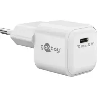 Goobay 20 W USB-C PD GaN Fast Charger Nano | USB-C