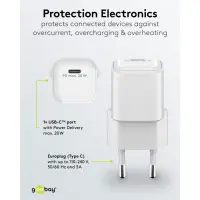 Goobay 20 W USB-C PD GaN Fast Charger Nano | USB-C – pilt 5