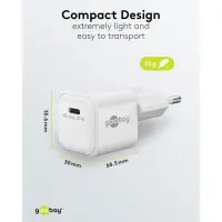 Goobay 20 W USB-C PD GaN Fast Charger Nano | USB-C – pilt 7