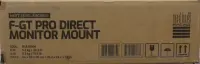 SALE OUT. Next Level F-GT Pro Direct Monitor Mount | Next Level Racing F-GT Pro Direct Monitor Mount | 27-57 " | Maximum weight (capacity) 50 kg | SCRATCHED, DAMAGED PAINT AND MANUAL, MOUNTING MARKS, MISSING SCREWS AND WASHERS (M5 16MM) | Black
