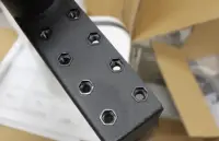 SALE OUT. Next Level F-GT Pro Direct Monitor Mount | Next Level Racing F-GT Pro Direct Monitor Mount | 27-57 " | Maximum weight (capacity) 50 kg | SCRATCHED, DAMAGED PAINT AND MANUAL, MOUNTING MARKS, MISSING SCREWS AND WASHERS (M5 16MM) | Black – pilt 6