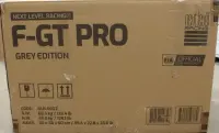SALE OUT. | F-GT Pro Formula and GT Grey Edition | Racing Simulator Cockpit | Steel | Grey | DAMAGED PACKAGING AND MANUAL, SCRATCHED, MOUNTING MARKS, MISSING SCREWS (M6 16MM, M8 80MM), WASHERS (M6) AND ALLEN KEYS (4, 5, 6MM) | 24 month(s)