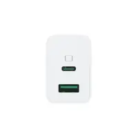 OPPO SUPERVOOC 45W Dual-Port Charger, OSAB4CB4AE, White | Charger – pilt 2