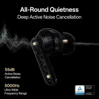 OPPO True wireless earphones | Enco Air5 Pro | Bluetooth | In-ear | Microphone | Black | Noise canceling – pilt 4