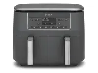 NINJA Double hot air fryer | DZ300EU | Power 2400 W | Capacity 7.6 L | Grey