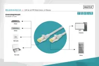 Digitus | CAT 6A S/FTP patch cable, 10 pieces | DK-1644-A-010-10 | S/FTP | Gray – pilt 3
