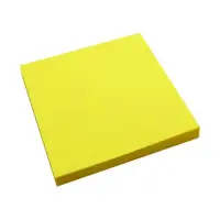 Märkmepaber 75x75mm 80 lehte kollane