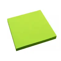 Märkmepaber 75x75mm 80 lehte roheline