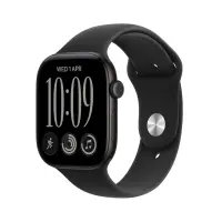 Apple Watch 12, 46 mm, GPS, alumiinium, sport band, S/M, must - Nutikell