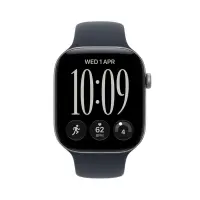 Apple Watch 12, 42 mm, GPS, alumiinium, sport band, S/M, tumehall / tumesinine - Nutikell