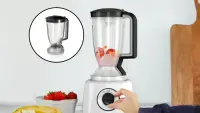 Bosch Food Processor | MCM3230W MultiTalent 3 | 800 W | Number of speeds 2 | Bowl capacity 2.3 L | White – pilt 2