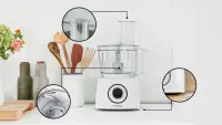 Bosch Food Processor | MCM3230W MultiTalent 3 | 800 W | Number of speeds 2 | Bowl capacity 2.3 L | White – pilt 7