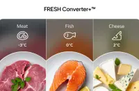 LG Refrigerator | GBBW726CPY | Energy efficiency class C | Free standing | Combi | Height 203 cm | Fridge net capacity 326 L | Freezer net capacity 139 L | Display | 33 dB | Prime Silver – pilt 14