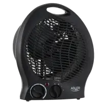 Adler Heater | AD 7761 | Fan Heater | 2000 W | Number of power levels 2 | Black – pilt 2
